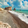 rock of aphrodite Petra tou Romiou Cyprus diamond painting