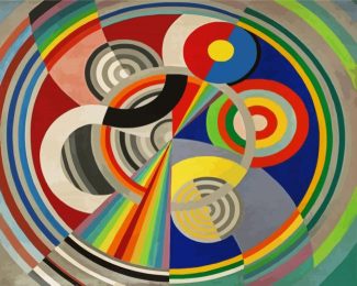 Rythm 3 Robert Delaunay diamond painting