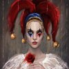 Sad Clown Woman diamond painting