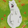 samoyed Dog Art diamond paintings