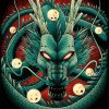 scary Shenron diamond painting