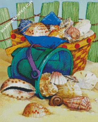 Sea Shells diamond painting