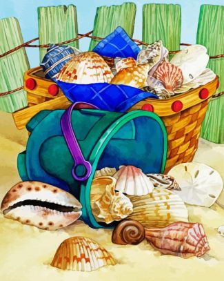 Sea Shells diamond painting