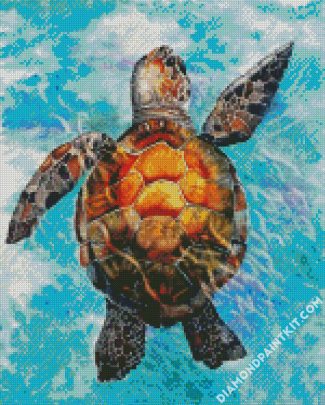 Sea Turtle 2 diamond painting