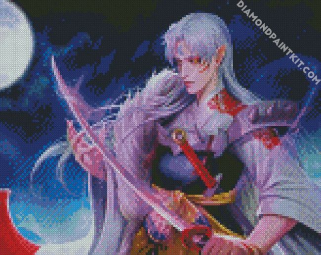 Sesshomaru Inuyasha Anime diamond painting