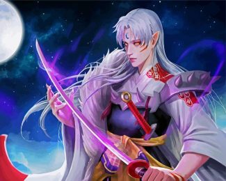 Sesshomaru Inuyasha Anime diamond painting