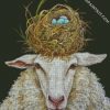 Sheep diamond painting