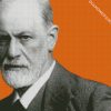 DR. Sigmund Freud Closeup diamond painting