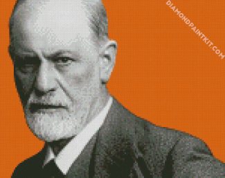 DR. Sigmund Freud Closeup diamond painting