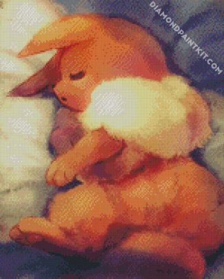 sleepy eevee diamond paintings