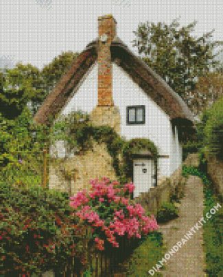 Small Cottage diamond painting