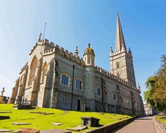 st columb s cathedral Derry diamond painting