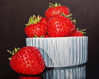 Strawberries Fruit diamond painting