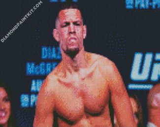 strong Nate Diaz diamond paintings