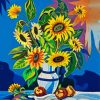 Sunflowers diamond painting