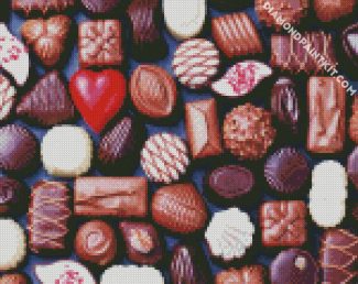 Tasty Chocolates diamond painting