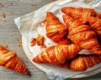 Tasty Croissants diamond painting