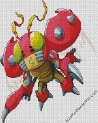 tentomon digimon anime diamond paintings