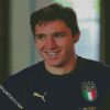 The Italian Football Federico Chiesa diamond painting