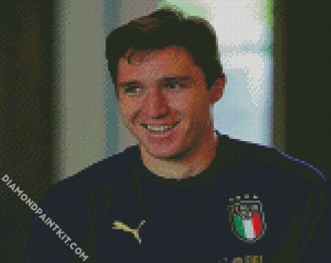 The Italian Football Federico Chiesa diamond painting