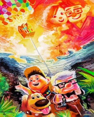 Up Movie Poster diamond painting