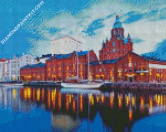 uspenski cathedral Finland diamond paintings