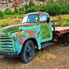 Vintage Chevy Truck diamond painting