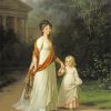 vintage classy mother and daughter diamond painting