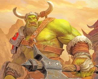 warcraft Mankrik diamond painting