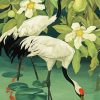 White Birds diamond painting