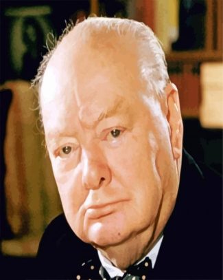 Winston Churchill UK diamond painting