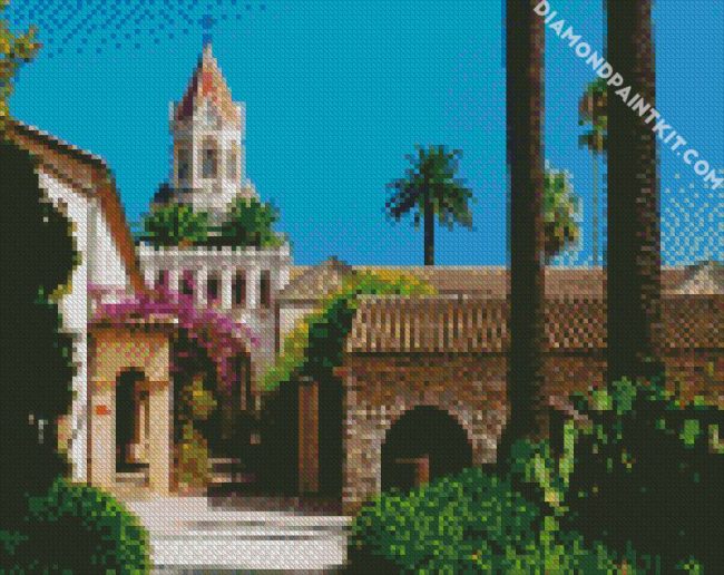 Abbaye De Lerins Cannes diamond painting