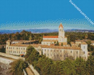 Abbaye De Lerins Cannes France Europe diamond painting