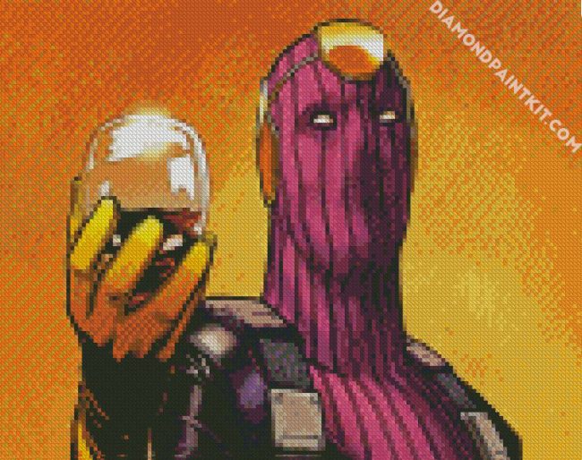 Baron Zemo Illustration diamond painting