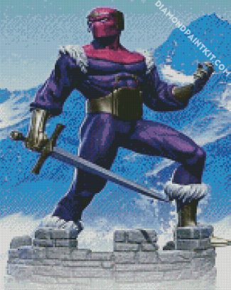 Baron Zemo Marvel diamond painting