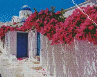 Bougainvillea diamond painting