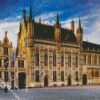 Bruges City Hall Burges diamond painting