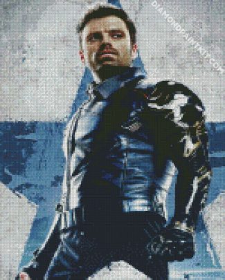 Bucky Barnes diamond painting