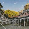 Bulgaria The Monastery Of Saint Ivan Of Rila diamond painting