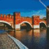 Castelvecchio Bridge Verona diamond painting