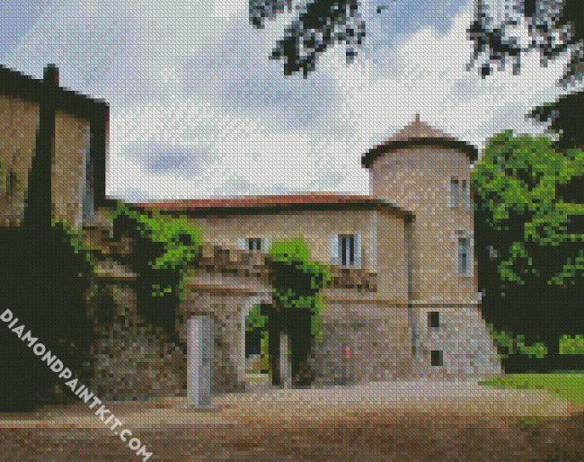 Chateau De Mouans Sartoux France Cannes diamond painting