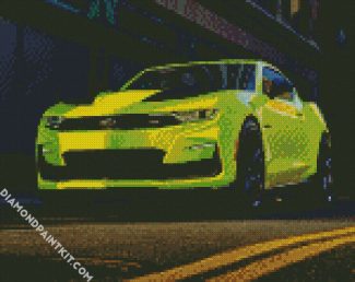 Chevrolet Camaro diamond painting