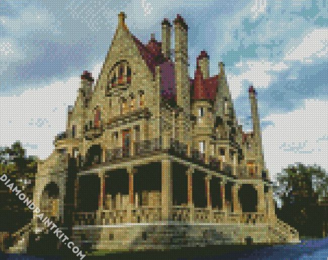 Craigdarroch Castle Canada diamond painting