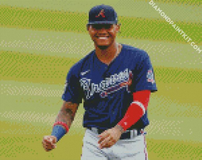 Cristian Pache Atlanta Braves diamond painting