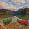 Emerald Lake Canada diamond painting