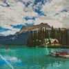 Emerald Lake Canada diamond painting