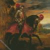 Equestrian Portrait Of Charles V By Tiziano diamond painting