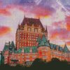 Fairmont Le Chateau Frontenac diamond painting