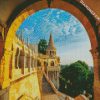 Fisherman Bastion Budapest diamond painting