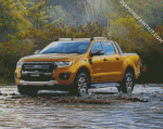 Ford Range River Utes diamond painting